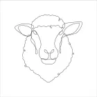 Easy Sheep Drawing with One Line: Practice Calm Animal Art in a Simple Way