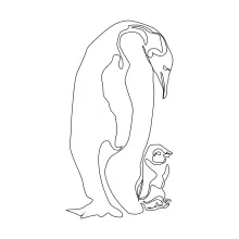 One Line Penguin Drawing for Beginners: Build Skills with Simple Bird Shapes