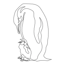 Penguin Drawing with One Line: A Beginner-Friendly Way to Practice Animal Art