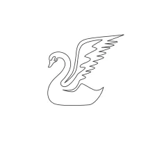 "One Line Swan Drawing: A Minimalist Approach to Capturing Timeless Beauty"