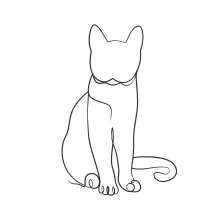 One Line Drawing of a Cat – Build Drawing Confidence with Minimal Art