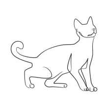 One Line Cat Drawing – Fun and Easy Way to Sketch a Household Pet