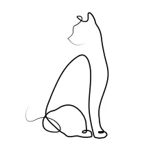 One Line Cat Drawing for Beginners: Simple and Fun Animal Art Anyone Can Try