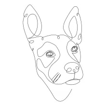 Fun and Easy One-Line Dog Drawing: A Creative Start for Young Artists