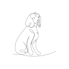 One-Line Dog Drawing Tutorial: Easy Animal Art for Any Skill Level