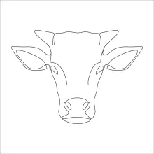 Learn to Draw a Cow in One Line: Farm Animal Art Made Simple