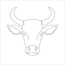 Practice Cow Shapes with One-Line Drawing: A Simple Guide for Creative Learners