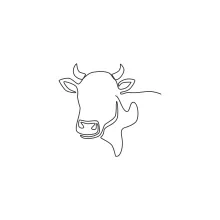 One-Line Cow Drawing Tutorial: Discover Animal Shapes Through Easy Art Exercises