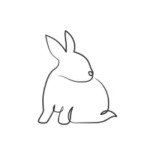 Draw a Rabbit in One Line: Easy Animal Drawing for All Skill Levels