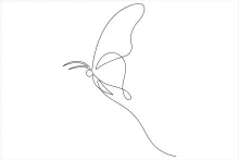 One Line Butterfly for Beginners: Discover the Joy of Simple Insect Drawing