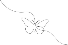 Single Line Butterfly Drawing: A Fun Way to Build Drawing Confidence