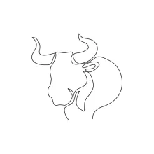 One Line Buffalo Drawing: Explore Strength and Simplicity in Animal Art