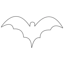 Easy One Line Drawing of a Flying Bat: Build Art Skills with One Line