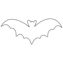 One Line Drawing of a Flying Bat: Simple and Fun Art for Everyone