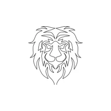 Lion Drawing for Beginners: One-Line Art That Teaches with Simplicity
