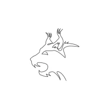 Draw a Lynx with One Line: Fun Animal Art for Beginners