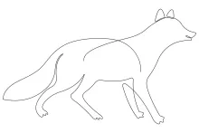 One Line Fox Drawing: A Quick and Simple Art Activity for All Levels