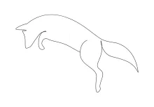 One Line Fox Drawing: Smart and Fun Forest Animal for Easy Sketching