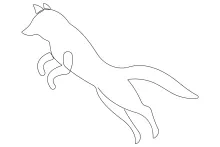 One Line Drawing of a Fox: Forest Animal Practice for Beginners