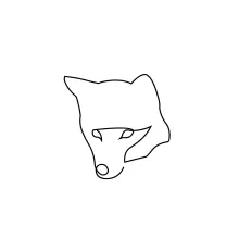 "Easy One Line Fox Drawing: A Creative Way to Learn Wildlife Art"
