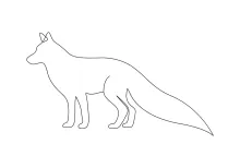 Easy Fox One Line Drawing: Draw a Forest Friend with Simple Lines