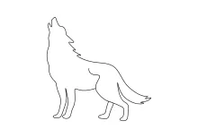 One Line Drawing of a Wolf: Easy Forest Animal Art for Everyone