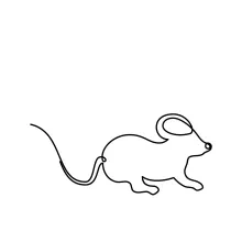 "One Line Mouse Drawing: A Simple Way to Illustrate a Small and Agile Rodent"