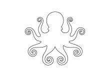 Improve Drawing Discipline with a One-Line Octopus Challenge