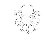 One-Line Octopus Drawing to Develop Coordination and Layout Planning