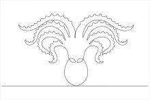 One-Line Octopus Drawing to Strengthen Visual Tracking and Imagination