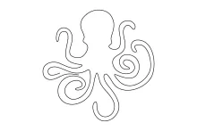Beginner One-Line Octopus Drawing for Exploring Form and Direction