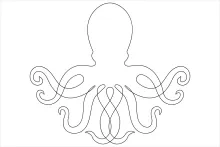 Learn to Draw an Octopus in One Line for Better Arm Coordination Skills