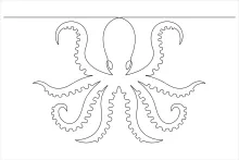 One-Line Octopus Drawing to Build Creative Thinking and Artistic Focus