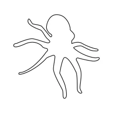 Octopus One-Line Drawing: Improve Line Planning with a Classic Marine Animal