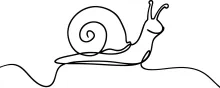 One-Line Snail Drawing for Shape Observation and Patience