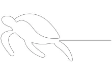 One Line Sea Turtle Drawing: Easy and Fun Art for Ocean Wildlife Lovers