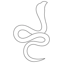 One Line Snake Drawing for Practice: Simple Shapes Inspired by Wild Reptiles