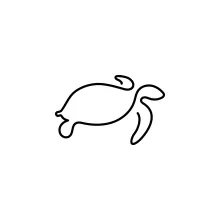 One Line Turtle Practice: Draw Friendly Reptiles with Simple Steps for All Levels