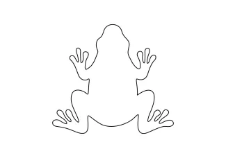 frog Easy One-Line Frog Drawing for Kids and Beginners to Improve Focus and Control
