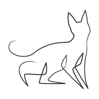 Easy One Line Cat Drawing – Practice Sketching with Fun and Familiar Animals