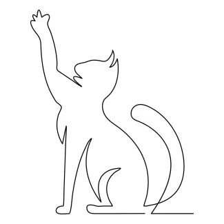 Continuous One Line Cat Drawing – An Easy and Creative Exercise for Beginners