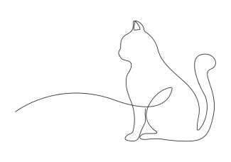  Line Cat Drawing: A Minimalist Pet Art Lesson for All Skill Levels