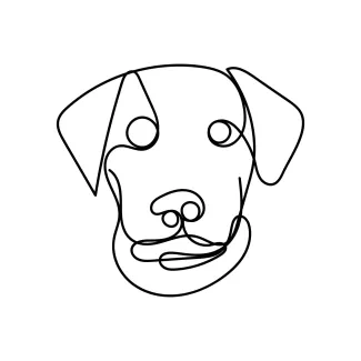 Minimal Dog Drawing: Easy Start to Animal Line Art