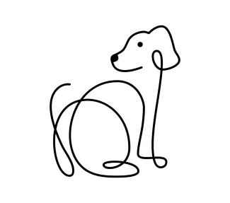 Learn to Draw a Dog with One Line: Simple Animal Art for Everyone