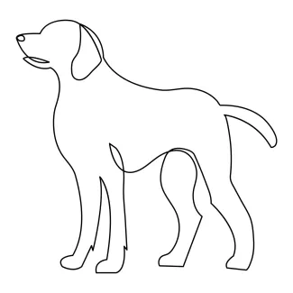 Dog Dog in One Line: A Fun Drawing Activity for Pet Lovers