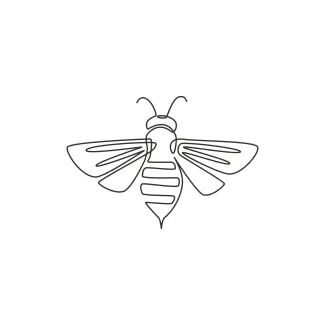 Bee Learn to Draw a Bee in One Line: Simple Art for All Ages