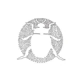 Exotic beetle One-Line Exotic Beetle Drawing: Explore Unique Insect Shapes with Minimal Lines