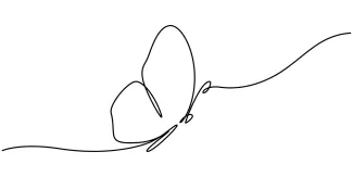 Easy One Line Butterfly Art: Draw Nature’s Details in a Simple Way