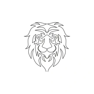 Lion Drawing for Beginners: One-Line Art That Teaches with Simplicity