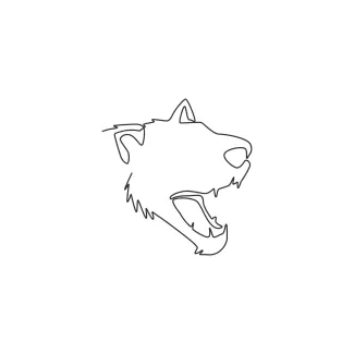 Tasmanian Devil Tasmanian Devil in One Line: Easy Animal Drawing with a Wild Twist